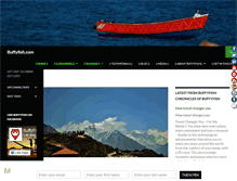 Tablet Screenshot of buffyfish.com